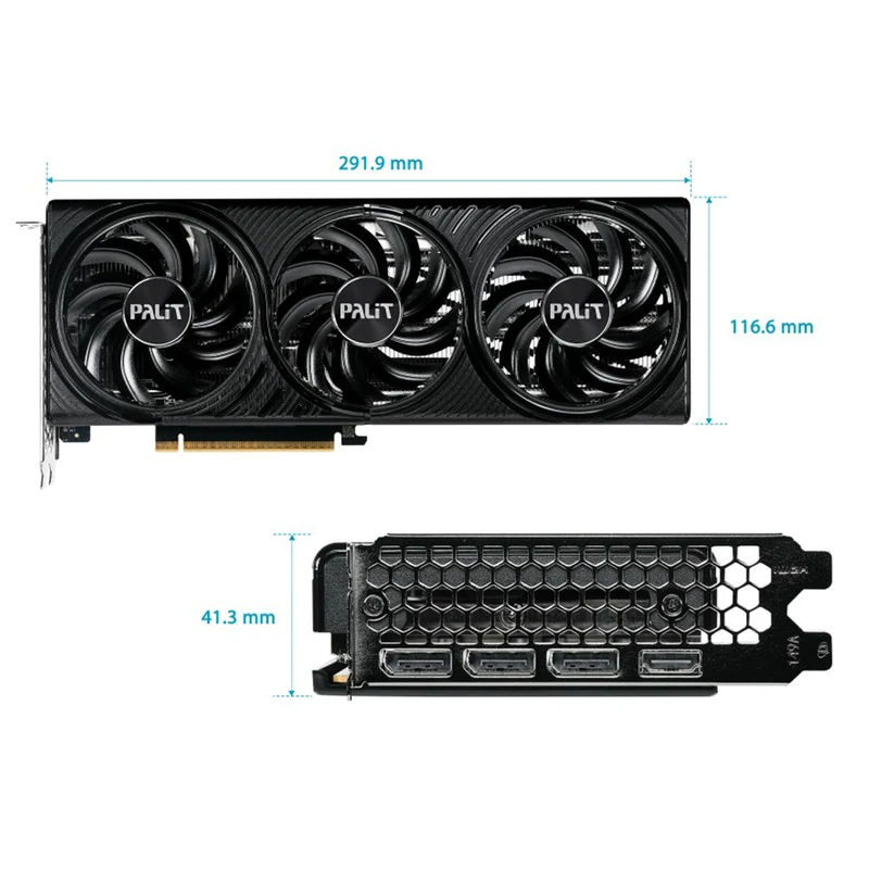 Palit GeForce RTX 5060 Ti Infinity 3 16GB GDDR7 Graphics Card