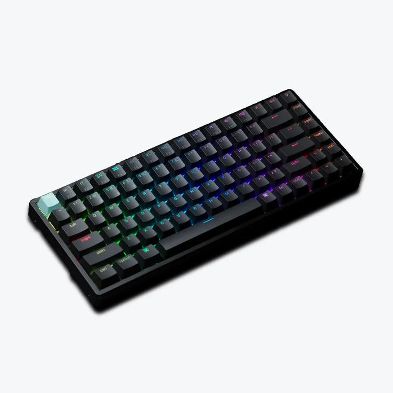 Keychron K2 HE Standard Ed. Hot-Swappable RGB Backlight 75% Wireless Magnetic Switch Custom Keyboard - Black (Gateron Double-Rail Magnetic Nebula Switch) (K2H-J1)