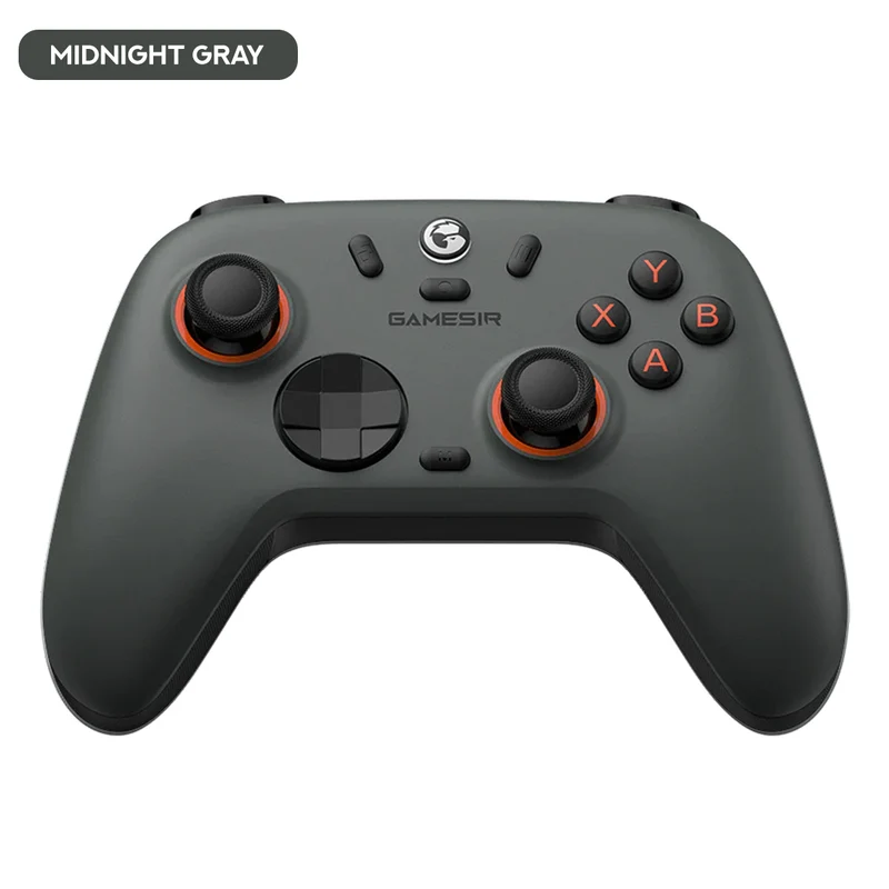 GameSir Nova 2 Lite Multiplatform Wireless Game Controller (Midnight Gray, Luminous White)