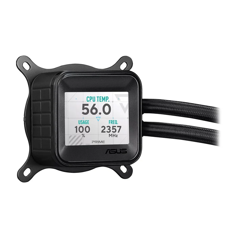 Asus Prime LC 360 ARGB LCD AIO CPU Liquid Cooler (Black)