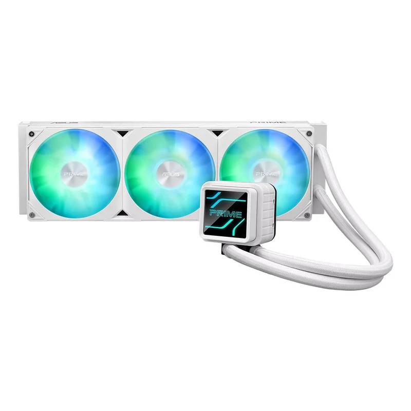 Asus Prime LC 360 ARGB AIO CPU Liquid Cooler (White)