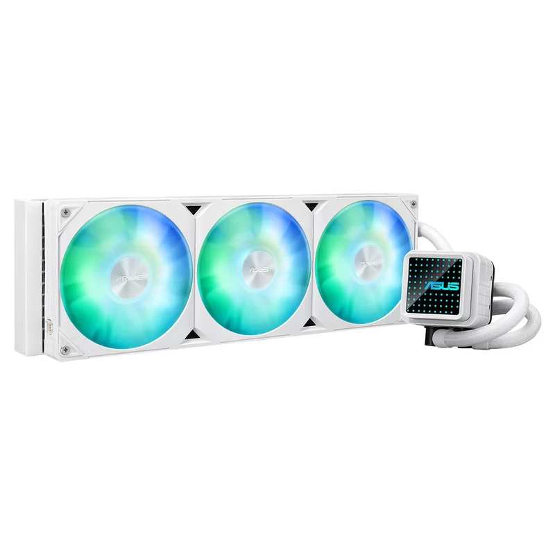 Asus Prime LC 360 ARGB AIO CPU Liquid Cooler (White)