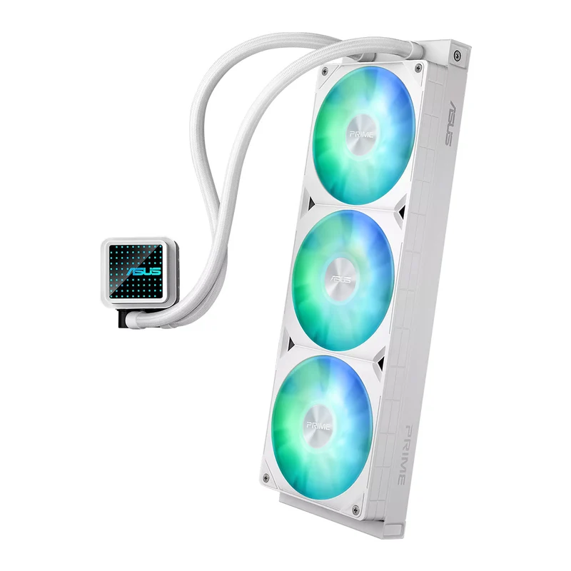 Asus Prime LC 360 ARGB AIO CPU Liquid Cooler (White)