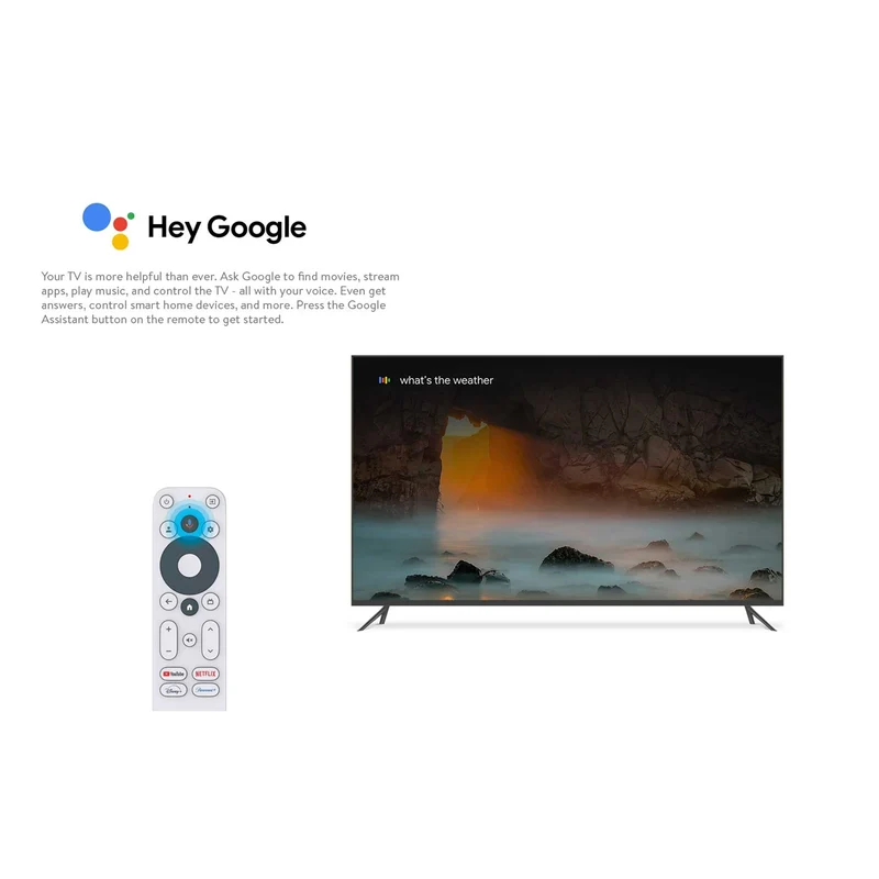 ONN Google TV 4K Streaming Box (Black)