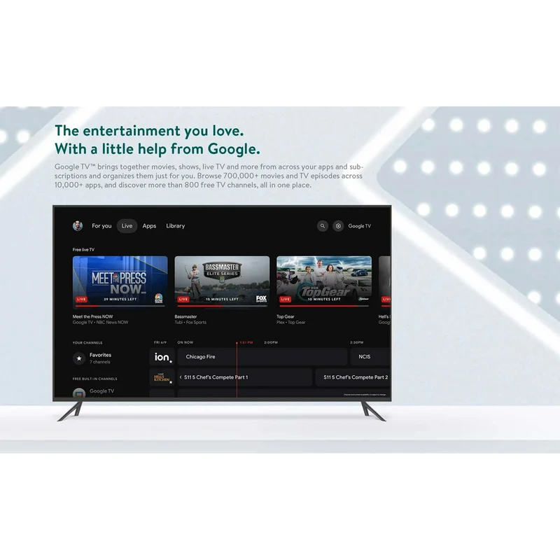 ONN Google TV 4K Streaming Box (Black)