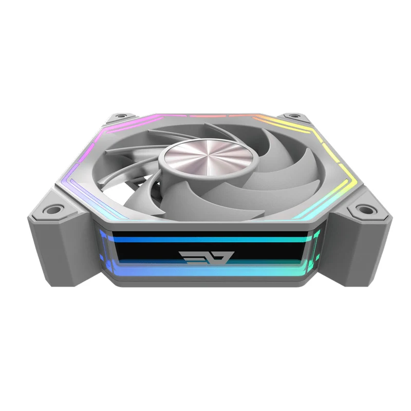 DarkFlash INF34 PWM ARGB Single Cooling Fan (Black, White)