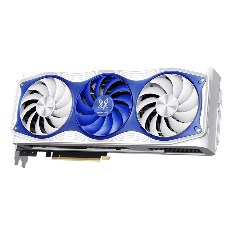 Manli Polar Fox GeForce RTX 5080 OC 16GB GDDR7 RGB Triple Cooler Graphics Card (M-N508PO/D716G-M3630)