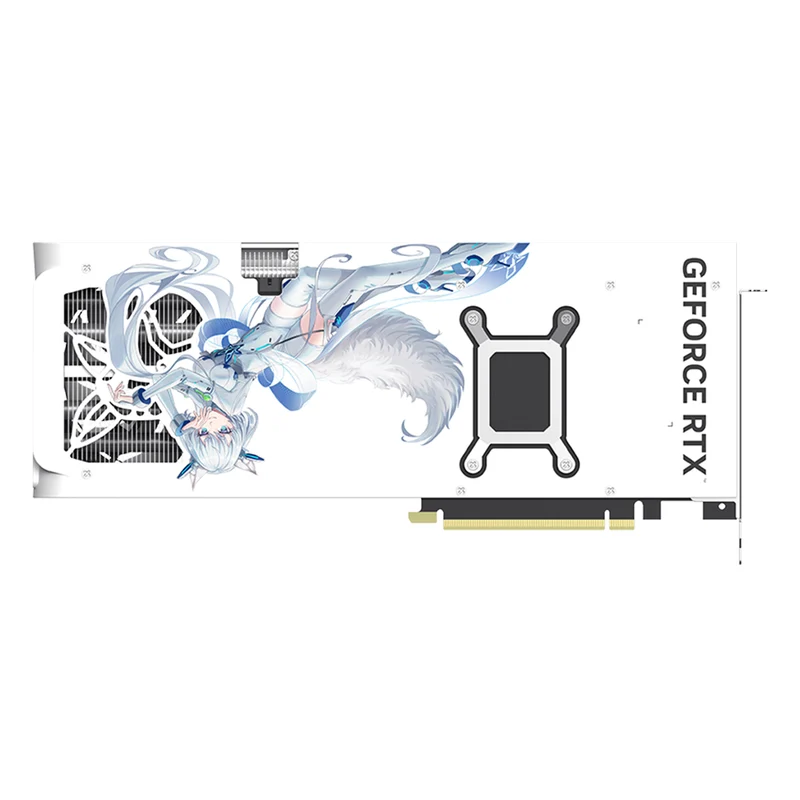 Manli Polar Fox GeForce RTX 5080 OC 16GB GDDR7 RGB Triple Cooler Graphics Card (M-N508PO/D716G-M3630)
