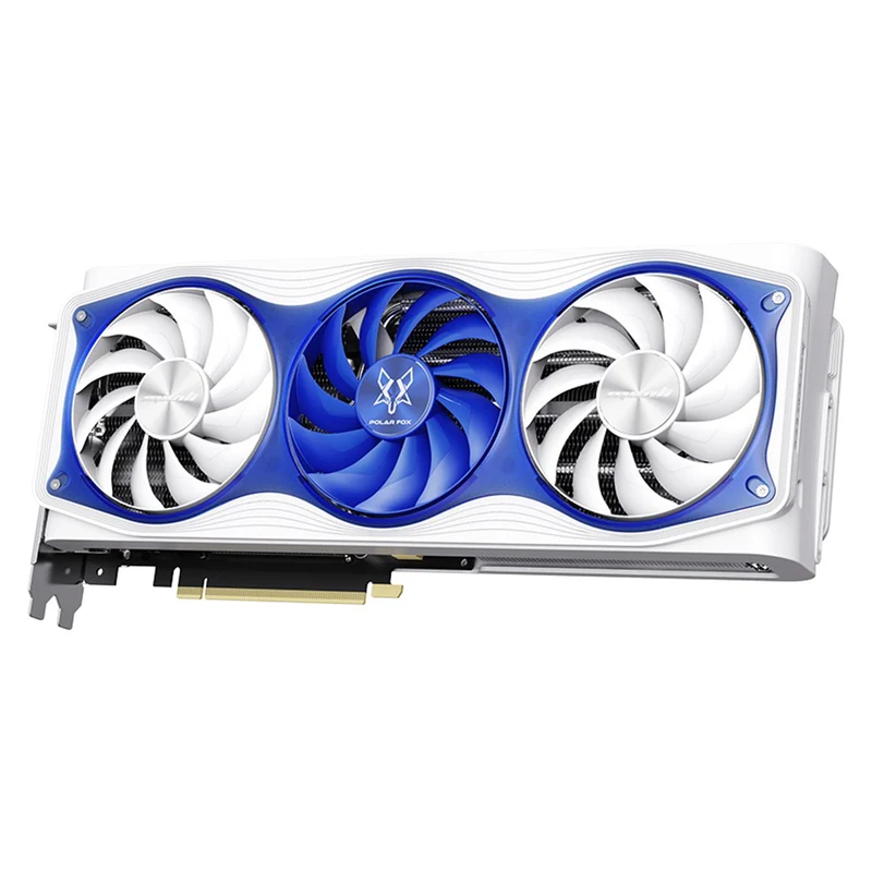 Manli Polar Fox GeForce RTX 5070 OC 12GB GDDR7 RGB Triple Cooler Graphics Card (M-N507PO/D712G-M3633)