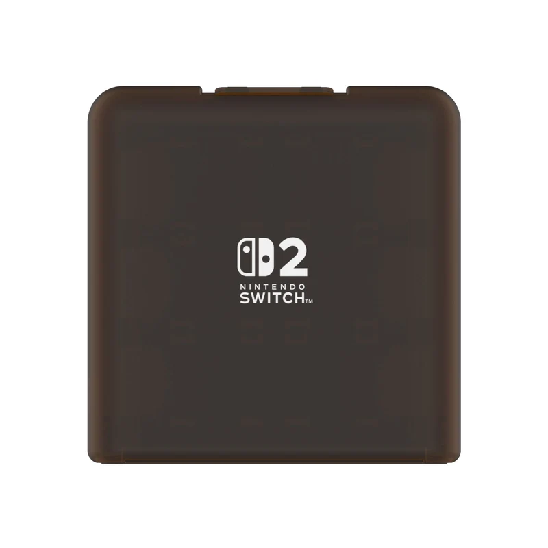 Hori Game Card Case 12 for Nintendo Switch 2 (Clear Blue, Clear Black) (NSX-069A, NSX-008A)
