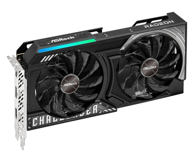 ASRock AMD Radeon RX 9060 XT Challenger 16GB GDDR6 OC Graphics Card