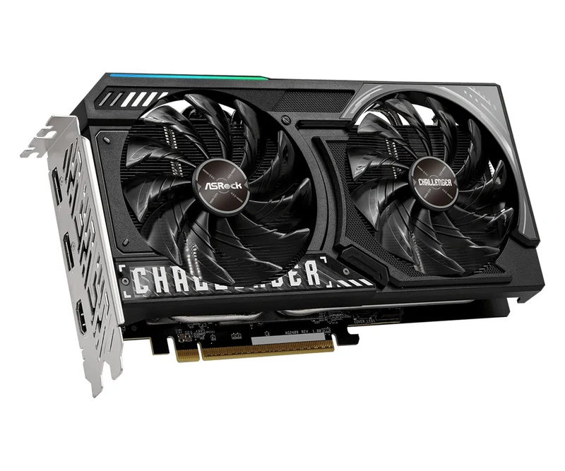ASRock AMD Radeon RX 9060 XT Challenger 16GB GDDR6 OC Graphics Card