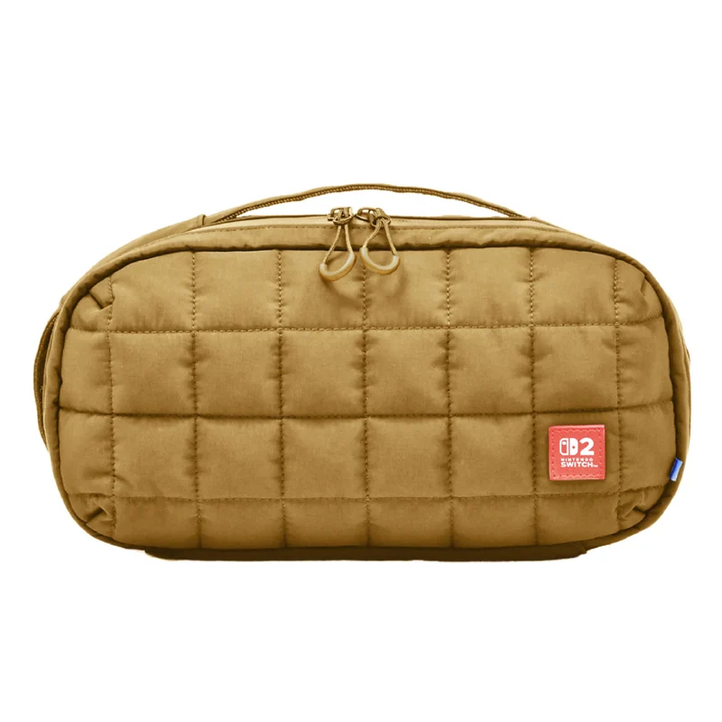 Hori Puff Pouch for Nintendo Switch 2 (Black, Beige, Green)