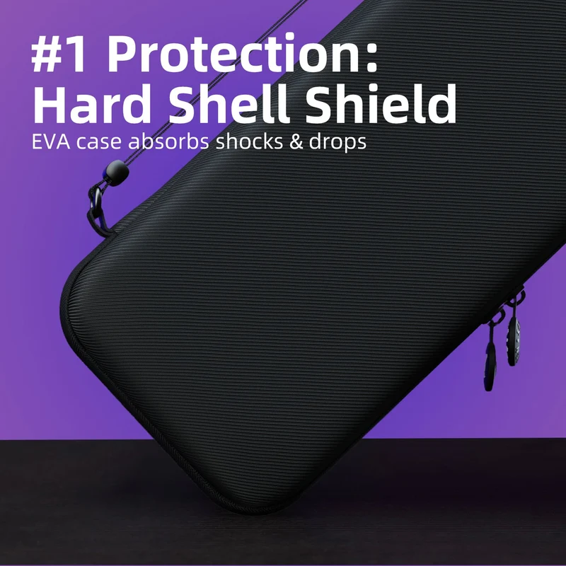Skull & Co. EDC Case for Nintendo Switch 2 (Black, Denim, Multi-Camo, Eva Purple, Blue-Grey, Off-White)
