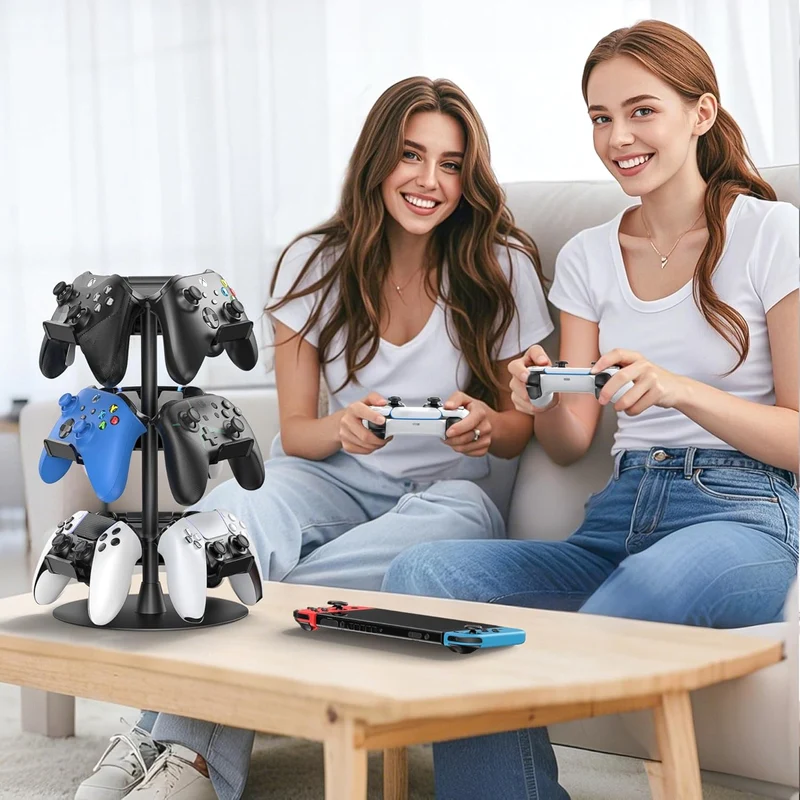 OIVO Controller & Headset Stand 3 Tiers (Black) (IV-P5425-3T)