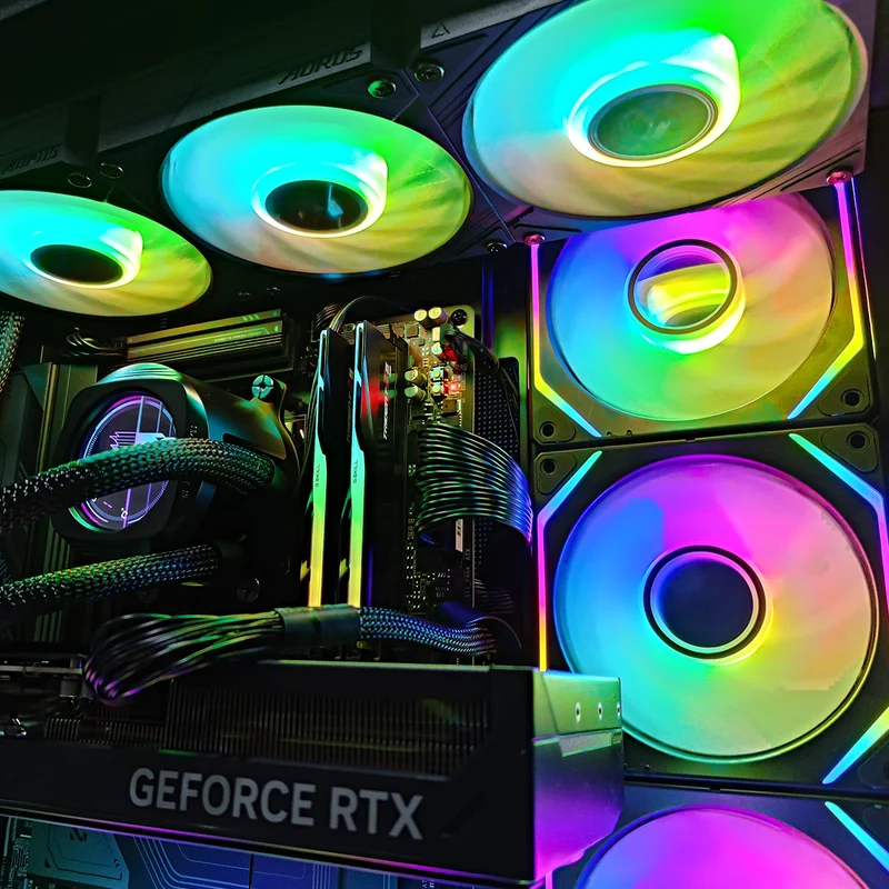 Ultra TK-3 Black Desktop Gaming PC | AMD Ryzen 7 7800X3D | 64GB RAM | 2TB SSD | RTX 5070 Ti | Windows 11 Pro
