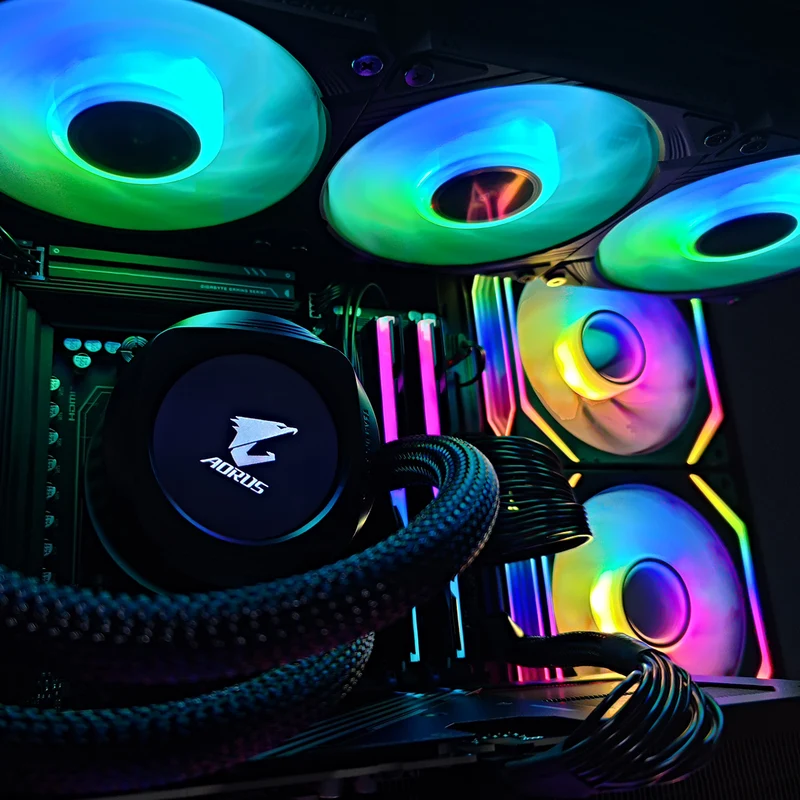 Ultra TK-3 Black Desktop Gaming PC | AMD Ryzen 7 7800X3D | 64GB RAM | 2TB SSD | RTX 5070 Ti | Windows 11 Pro