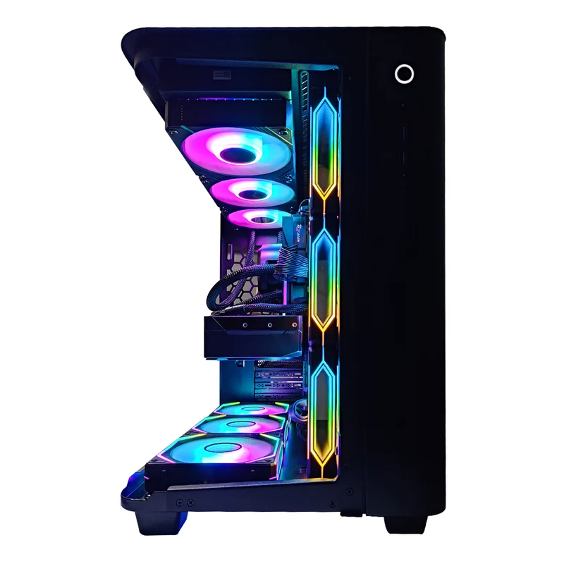 Ultra TK-3 Black Desktop Gaming PC | AMD Ryzen 7 7800X3D | 64GB RAM | 2TB SSD | RTX 5070 Ti | Windows 11 Pro