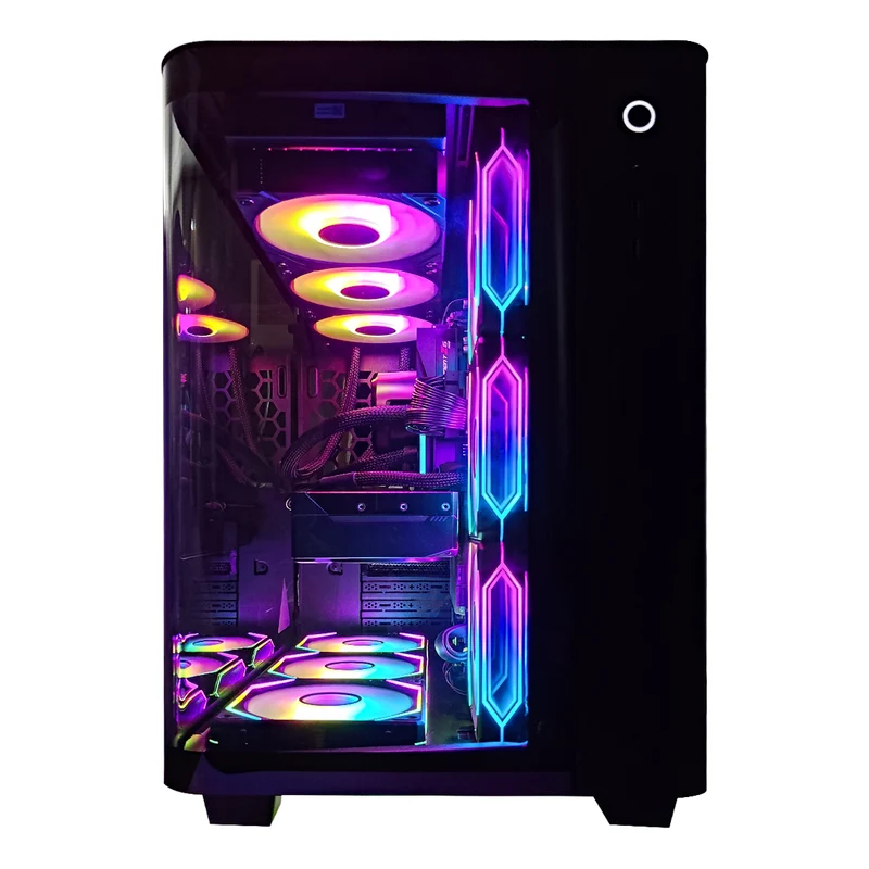 Ultra TK-3 Black Desktop Gaming PC | AMD Ryzen 7 7800X3D | 64GB RAM | 2TB SSD | RTX 5070 Ti | Windows 11 Pro