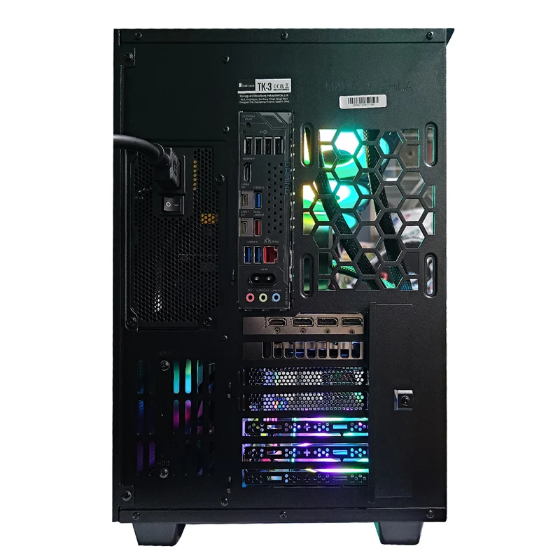 Ultra TK-3 Black Desktop Gaming PC | AMD Ryzen 7 7800X3D | 64GB RAM | 2TB SSD | RTX 5070 Ti | Windows 11 Pro