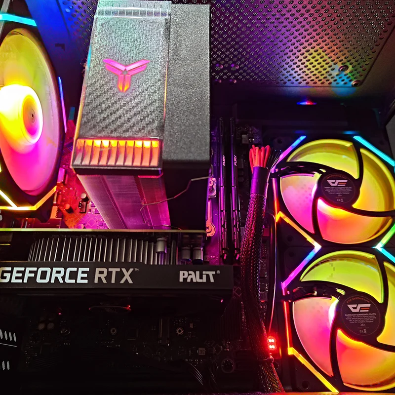Alpha Eris V1 Black Desktop Gaming PC | Intel i5 12400F | 16GB RAM | 512GB SSD | RTX 3050 | Windows 11 Pro