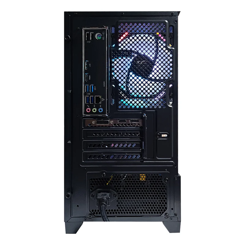 Alpha Eris V1 Black Desktop Gaming PC | Intel i5 12400F | 16GB RAM | 512GB SSD | RTX 3050 | Windows 11 Pro