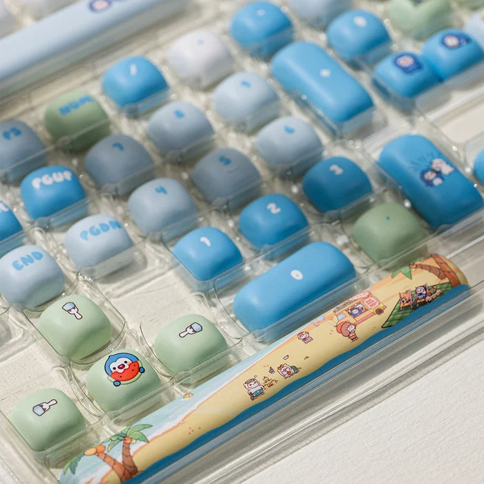 Akko Poco Family - Poco Penguin Keycap Set MOG Profile 136 Keys