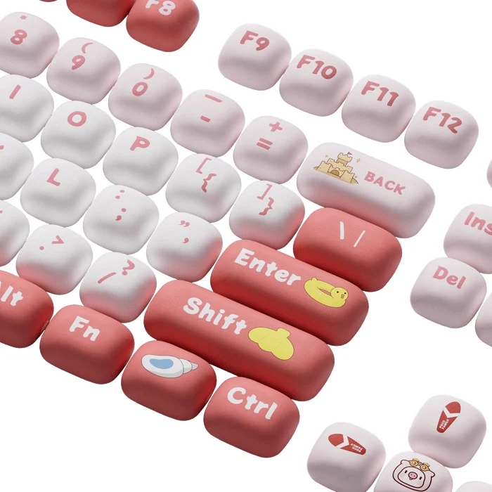 Akko Poco Family - Poco Piggy Keycap Set MOG Profile 138 Keys