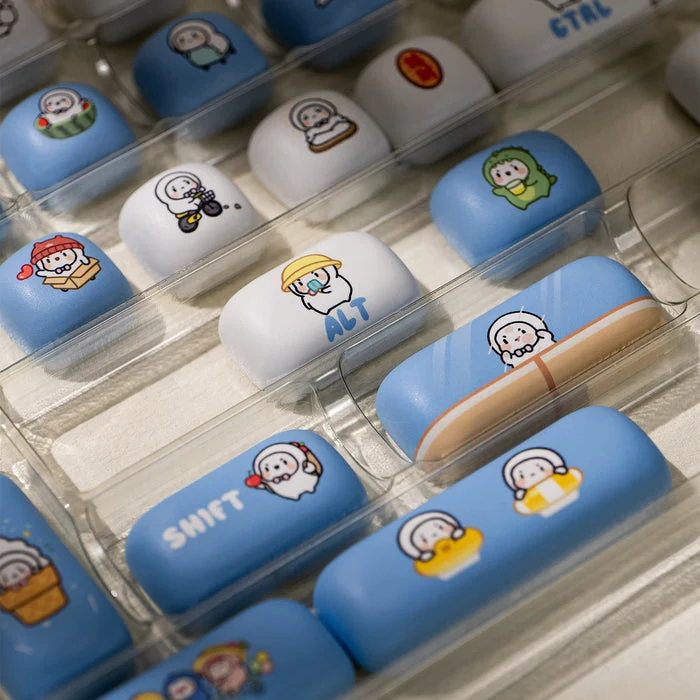 Akko Poco Family - Poco Seal Keycap Set MOG Profile 136 Keys