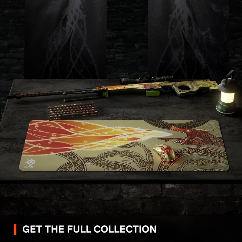 SteelSeries Wireless Gaming Mouse CS2 Dragon Lore Edition (62614)
