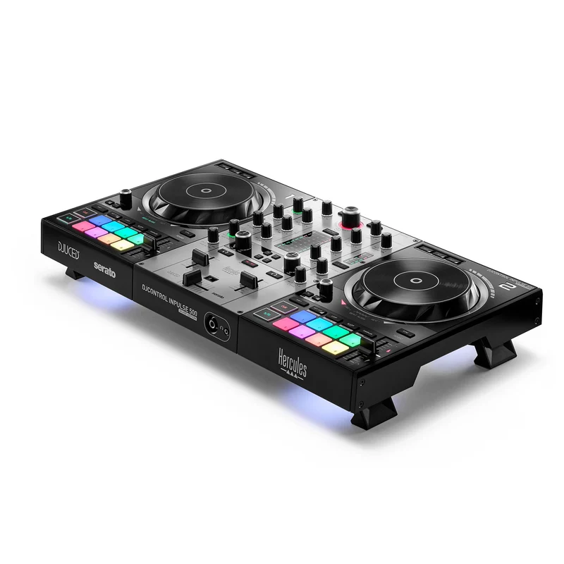 Hercules DJControl Inpulse 500 Silver Edition Controller (4781060)