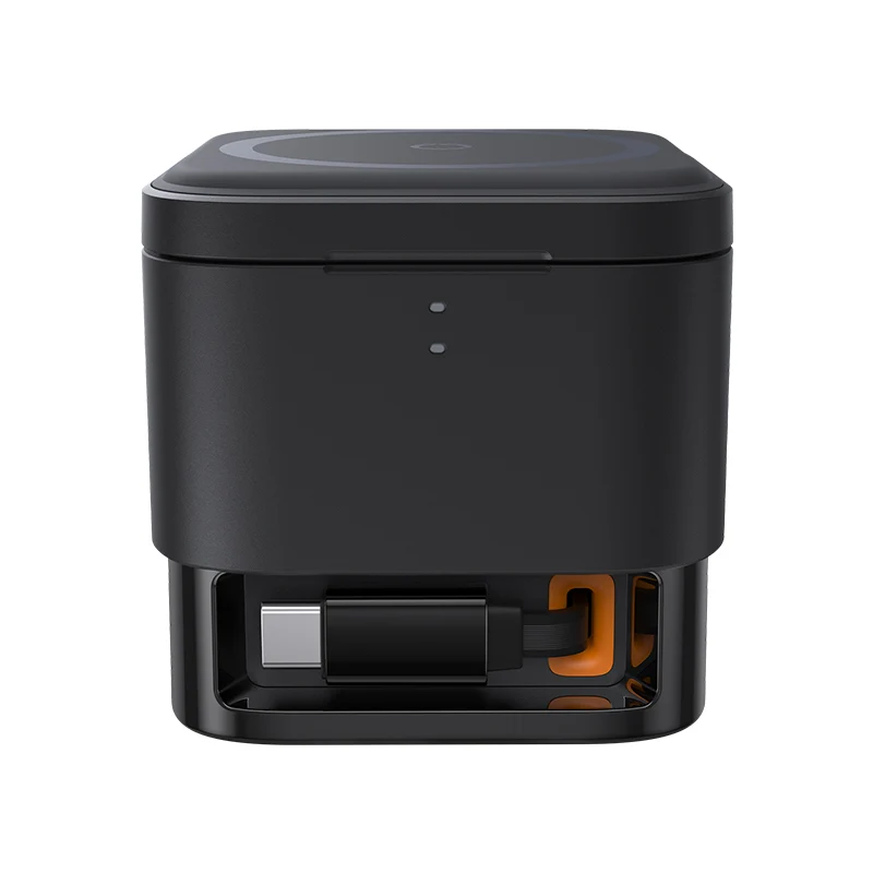 Baseus MagPro 3-in-1 Magnetic Wireless Charger Includes MagPro Magnetic Wireless Charger for E-Watch 25W (Cosmic Black) (P10264100123-01)