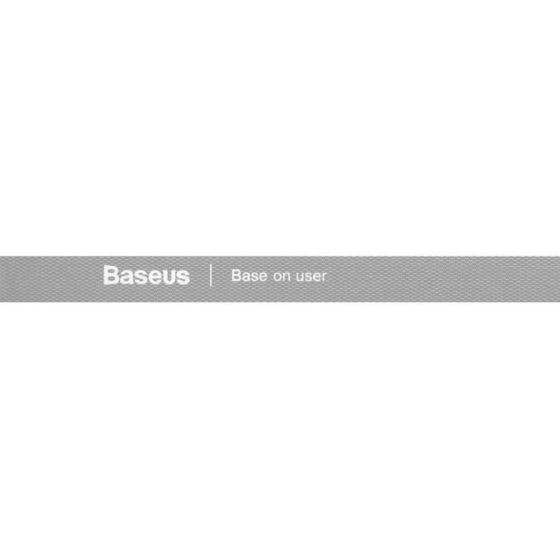 Baseus Colourful Circle Cable Organizer Velcro Strap 3M (Black, Grey)
