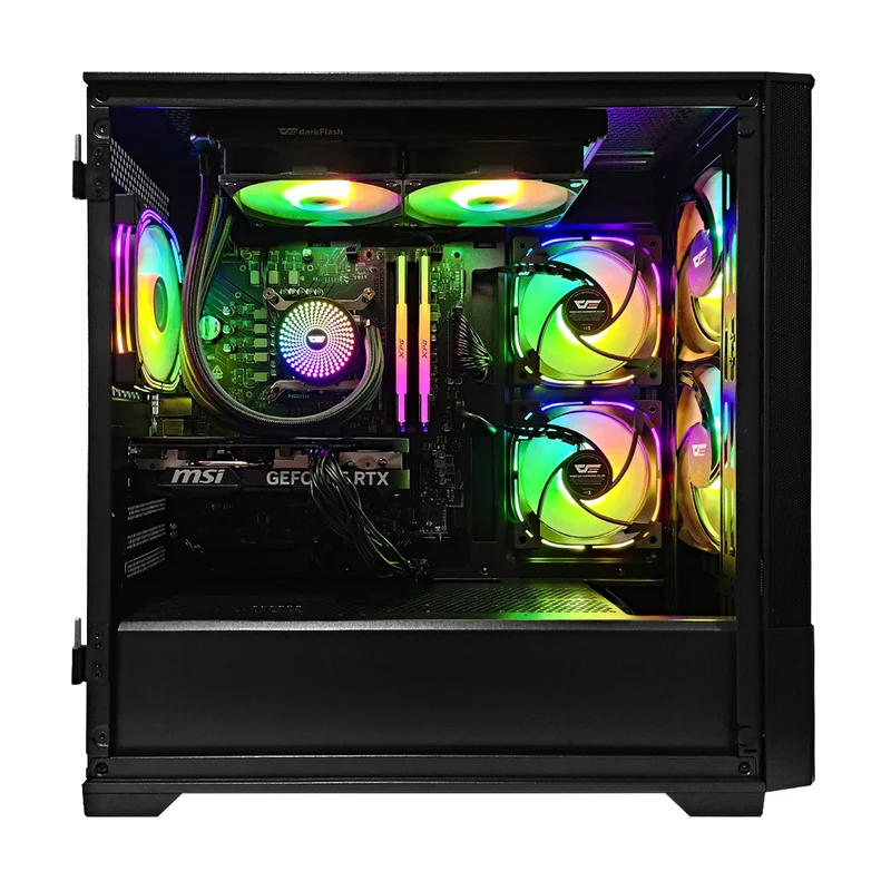 Sigma DK415M Black Desktop Gaming PC | Intel i5 14400F | 16GB RAM | 1TB SSD | RTX 4060 Ti | Windows 11 Pro