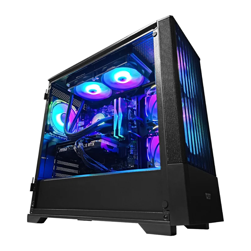 Sigma DK415M Black Desktop Gaming PC | Intel i5 14400F | 16GB RAM | 1TB SSD | RTX 4060 Ti | Windows 11 Pro