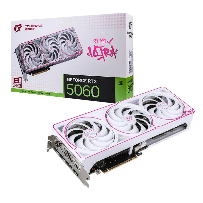 Colorful iGame GeForce RTX 5060 Ultra W OC 8GB GDDR7 Graphics Card