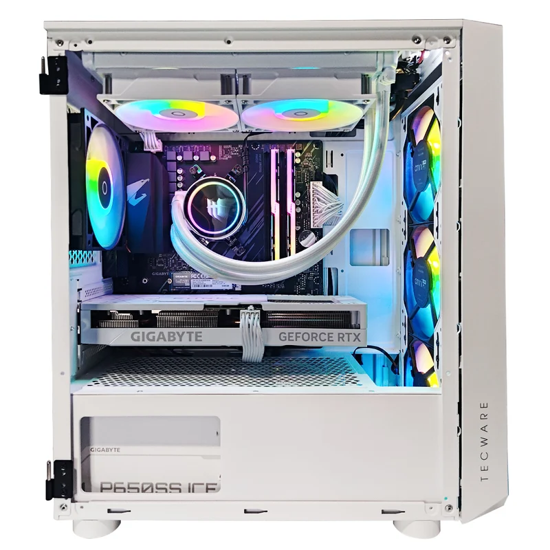 Sigma Omni Link White Desktop Gaming PC | AMD Ryzen 5 5600GT | 32GB RAM | 1TB SSD | RTX 4060 TI | Windows 11 Pro