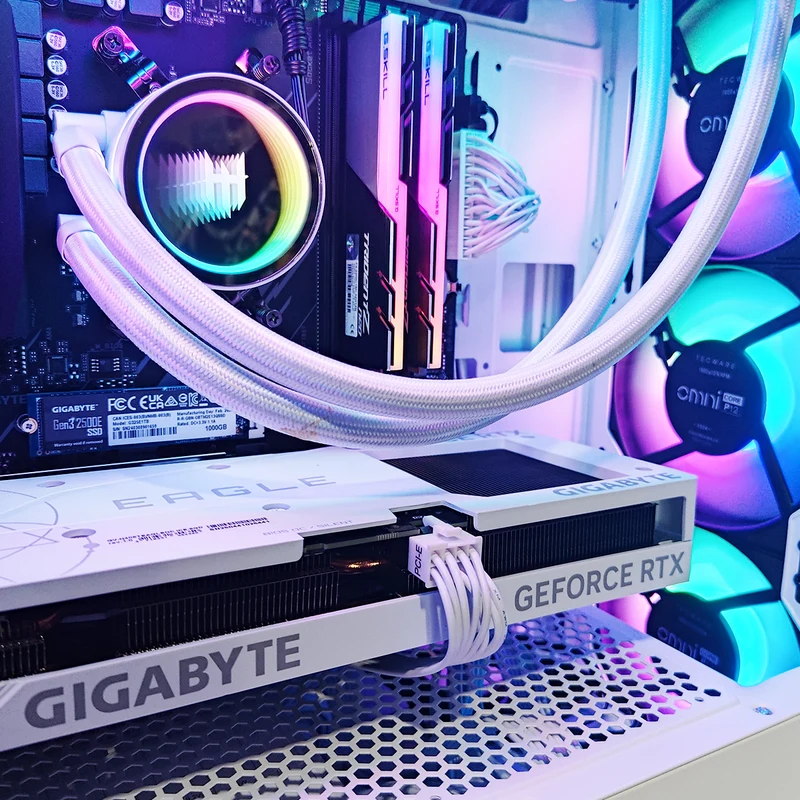 Sigma Omni Link White Desktop Gaming PC | AMD Ryzen 5 5600GT | 32GB RAM | 1TB SSD | RTX 4060 TI | Windows 11 Pro