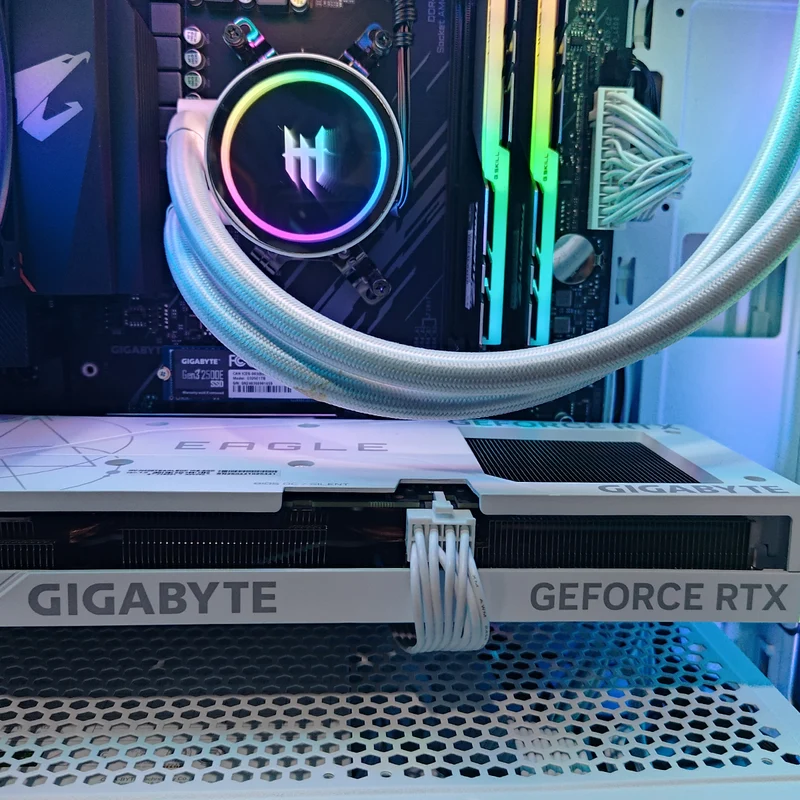 Sigma Omni Link White Desktop Gaming PC | AMD Ryzen 5 5600GT | 32GB RAM | 1TB SSD | RTX 4060 TI | Windows 11 Pro