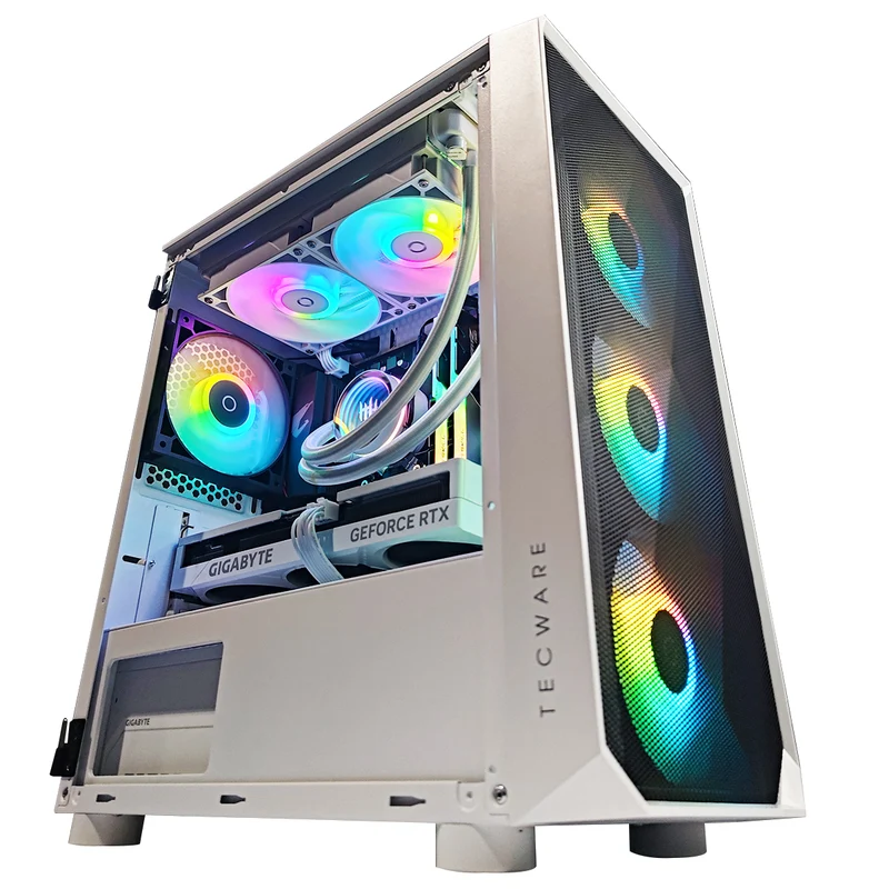 Sigma Omni Link White Desktop Gaming PC | AMD Ryzen 5 5600GT | 32GB RAM | 1TB SSD | RTX 4060 TI | Windows 11 Pro