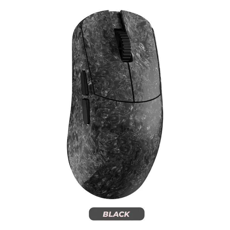 WLMouse YING Forged Carbon Fiber Gaming Mouse ( Black - Glow in the Dark, Black, Blue, Red)