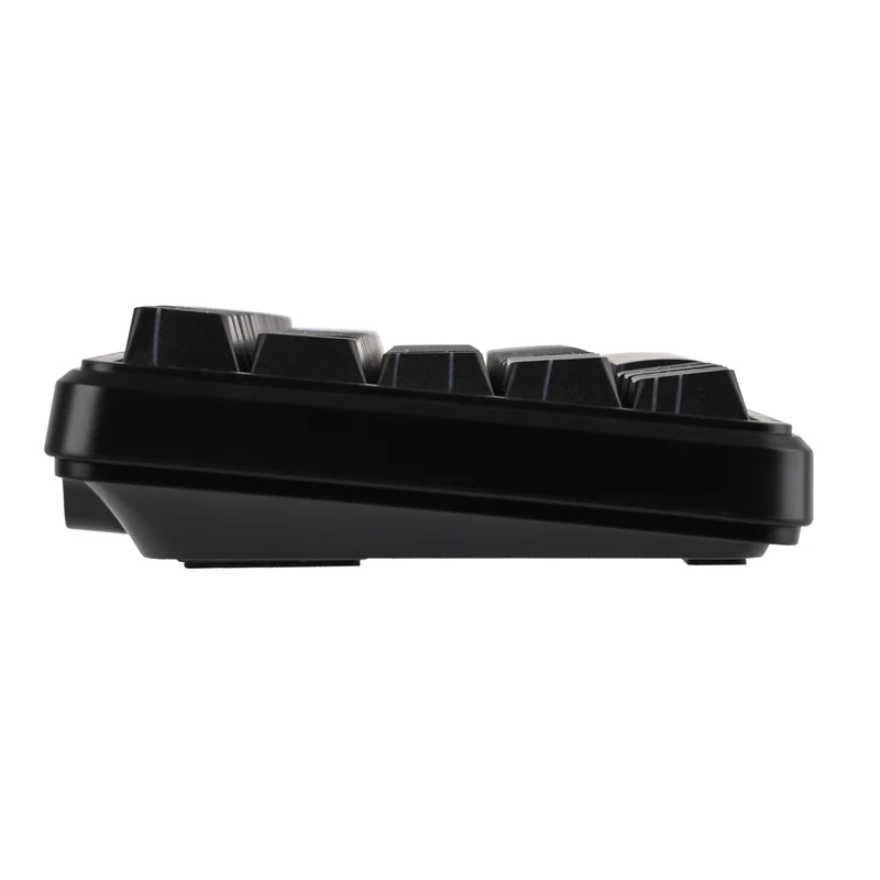 Ajazz AK680 Max RGB Wired 68-Keys Gasket-Mounted Hot Swappable Mechanical Keyboard (Contour Black) (Magnetic Grain Hifi Switch)