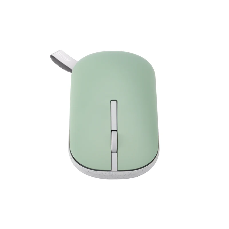 Asus Marshmallow MD100 Portable Wireless Mouse (Oat Milk) + Green Tea Latte Cover