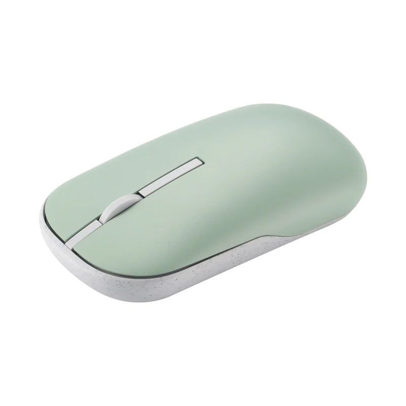 Asus Marshmallow MD100 Portable Wireless Mouse (Oat Milk) + Green Tea Latte Cover