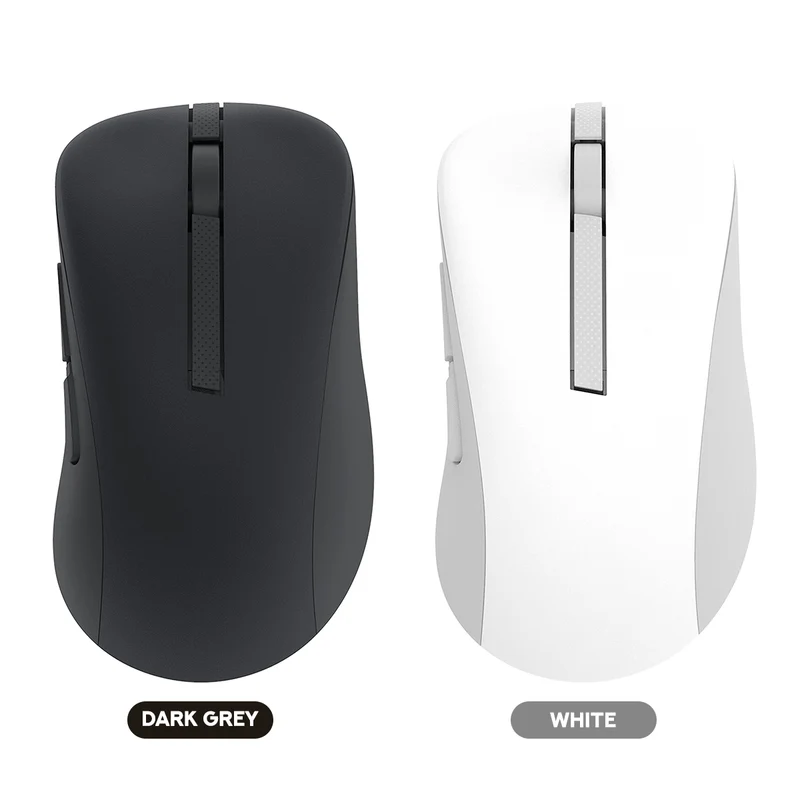 Asus MD102 Wireless Mouse (White, Dark Grey)