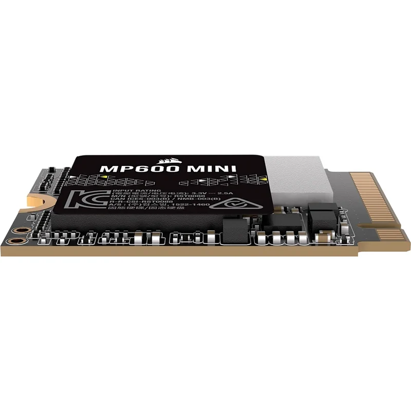 Corsair MP600 Mini 2TB PCIe Gen4 x4 NVMe M.2 2230 SSD (CSSD-F2000GBMP600MNR2)