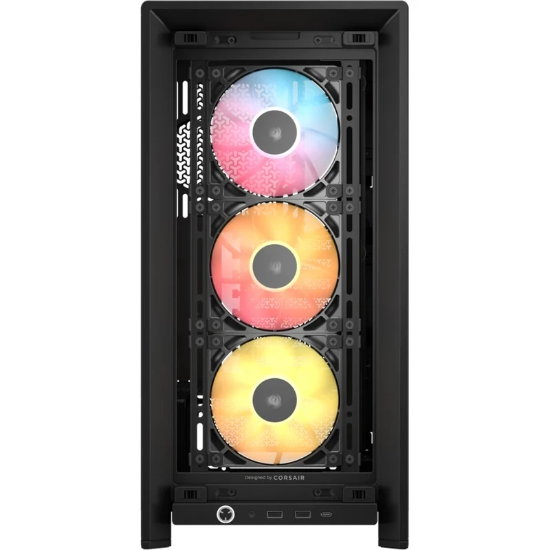 Corsair Frame 4000D RS ARGB Modular Mid-Tower PC Case (Black, White)