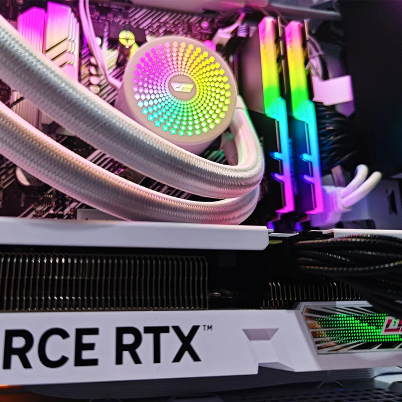 Sigma WD200 White Desktop Gaming PC | AMD Ryzen 5 5600X | 32GB RAM | 1TB SSD | with WiFi + Bluetooth | GeForce RTX 4060 Ti OC | Windows 11 Pro