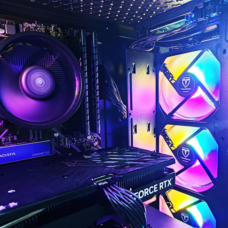 Alpha Cronus Black Desktop Gaming PC | AMD Ryzen 5 5600 | 16GB RAM | 512GB SSD | with WiFi + Bluetooth | GeForce RTX 4060 | Windows 11 Pro