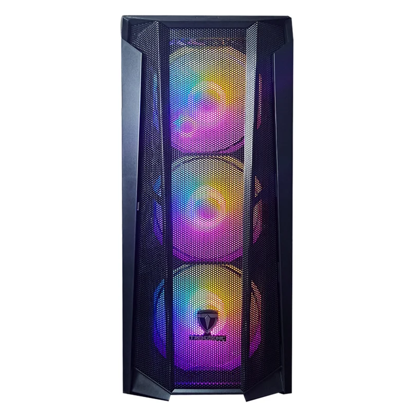 Alpha Cronus Black Desktop Gaming PC | AMD Ryzen 5 5600 | 16GB RAM | 512GB SSD | with WiFi + Bluetooth | GeForce RTX 4060 | Windows 11 Pro